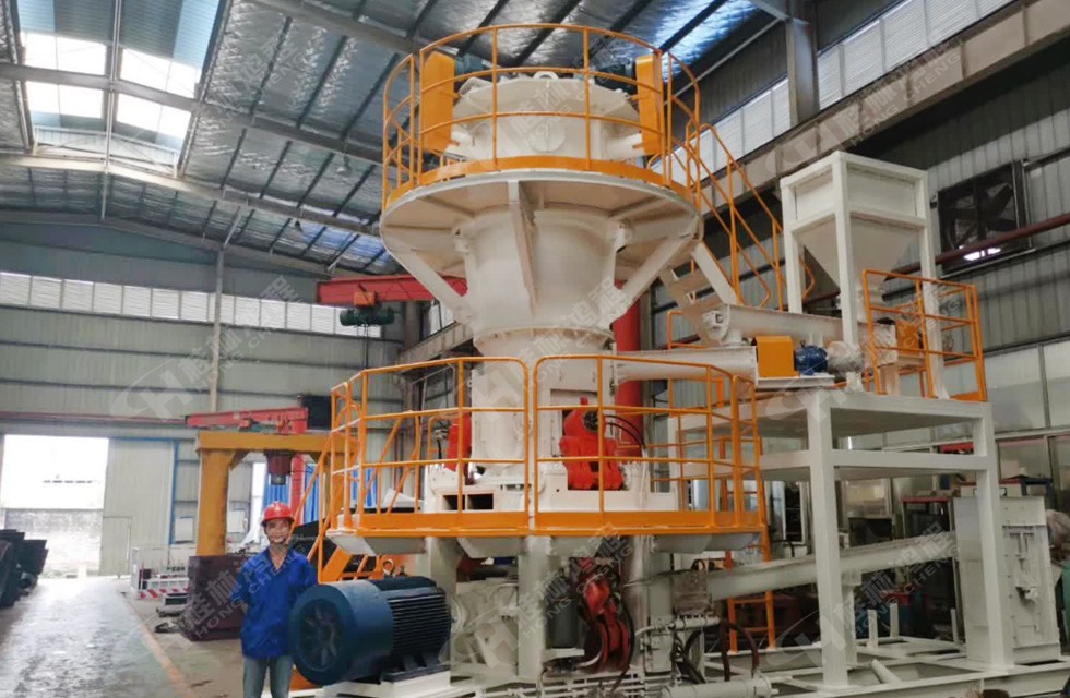 新型環(huán)保白炭黑超細立式磨粉機生產(chǎn)線:HLMX超細立磨