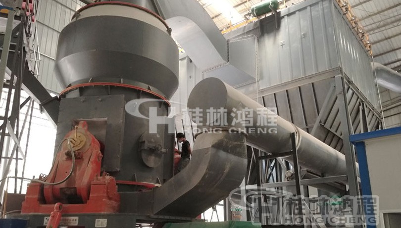 煅后焦立磨機(jī) 250目石油焦制粉生產(chǎn)線(xiàn) HLM1700立磨