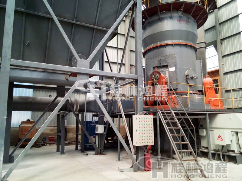 貴州黃磷爐渣HLM2000立磨400目15噸生產線 貴州黃磷爐渣HLM2000立磨400目15噸生產線