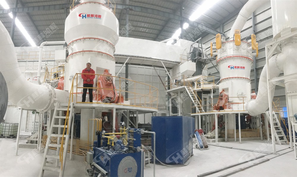 磨重鈣的機子時產1噸重鈣磨機型號HLMX2400超細粉立式磨粉機 磨重鈣的機子時產1噸重鈣磨機型號超細立磨HLMX2400超細粉立式磨粉機