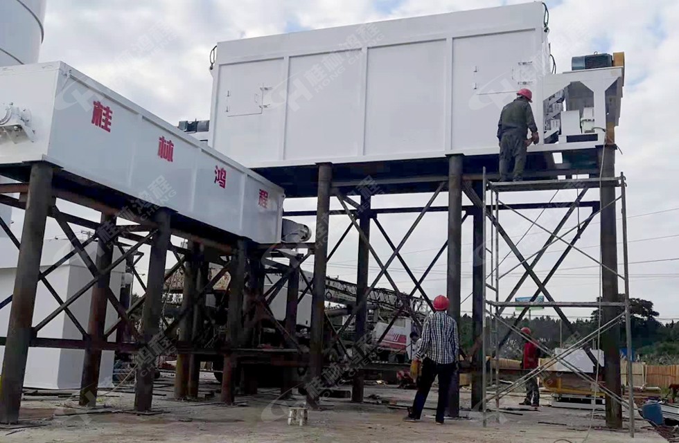 桂林鴻程15噸新型氫氧化鈣生產線湖南客戶即將完工 桂林鴻程15噸新型氫氧化鈣生產線湖南客戶即將完工