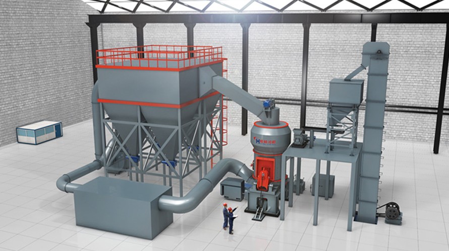 高碳鉻鐵廢渣尾渣破碎制粉處理工藝流程圖 高碳鉻鐵廢渣尾渣破碎制粉處理工藝流程圖