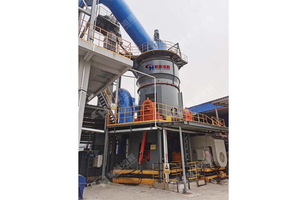 HLM2800水淬渣立磨河南客戶接線 HLM2800水淬渣立磨河南客戶接線